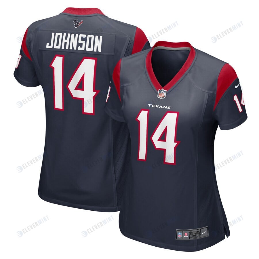 Tyler Johnson Houston Texans Women's Game Player Jersey - Navy