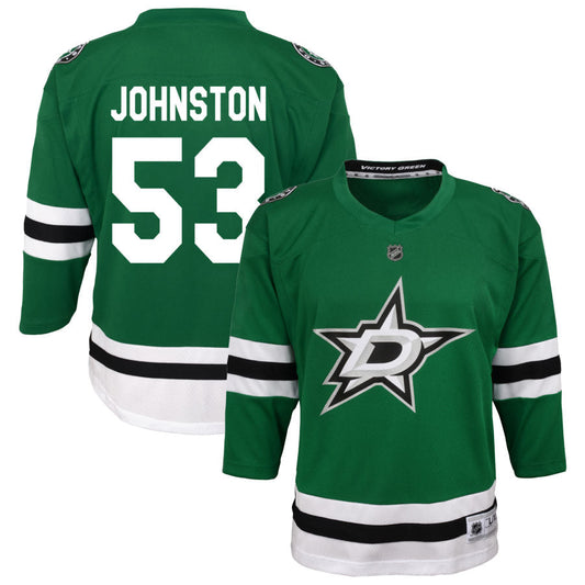 Wyatt Johnston Dallas Stars Youth Home Replica Jersey - Green