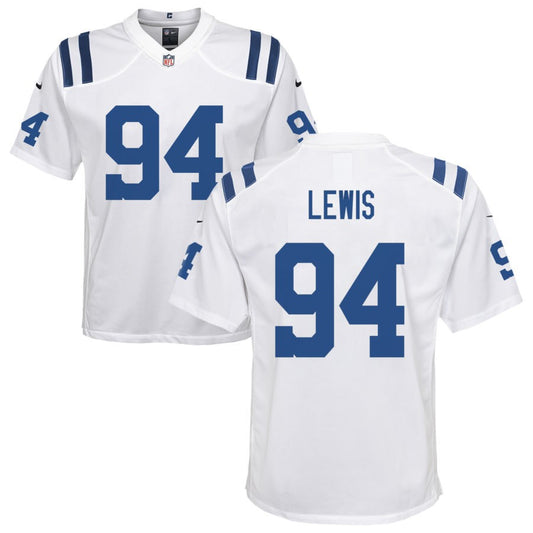 Tyquan Lewis Nike Indianapolis Colts Youth Game Jersey - White