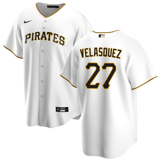 Vince Velasquez Pittsburgh Pirates Nike Home Replica Jersey - White