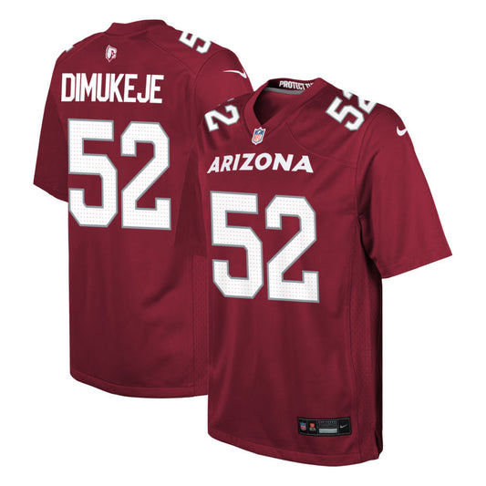 Victor Dimukeje  Arizona Cardinals Nike Youth Game Jersey - Cardinal