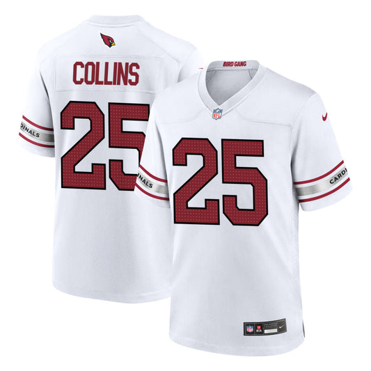 Zaven Collins Arizona Cardinals Nike Game Jersey - White