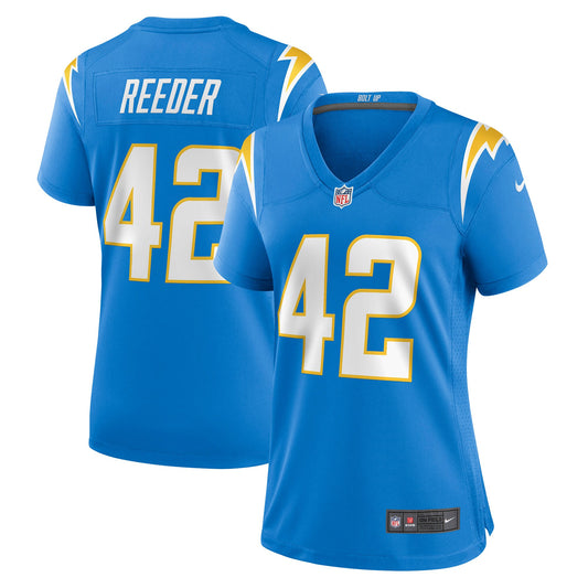 Troy Reeder Los Angeles Chargers Nike Women's Game Jersey - Powder Blue