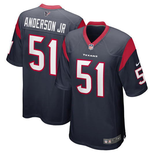 Will Anderson Jr. Houston Texans Nike 2023 NFL Draft First Round Pick Game Jersey - Navy