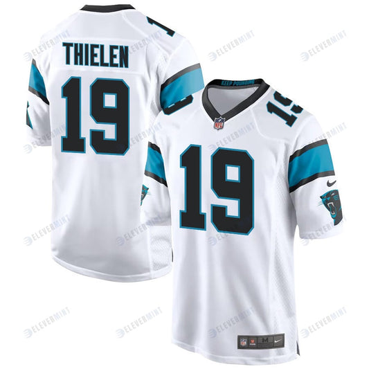 Adam Thielen 19 Carolina Panthers Men Game Jersey - White