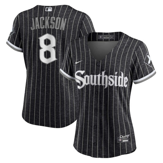 Women's Chicago White Sox Bo Jackson City Connect Replica Jersey - Black