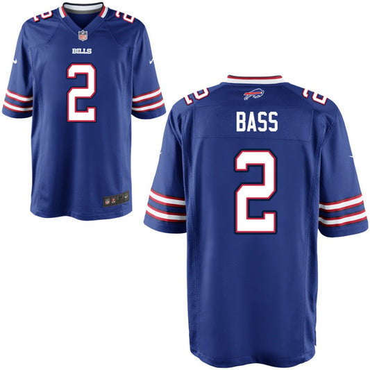 Tyler Bass Buffalo Bills Nike Youth Game Jersey - Royal