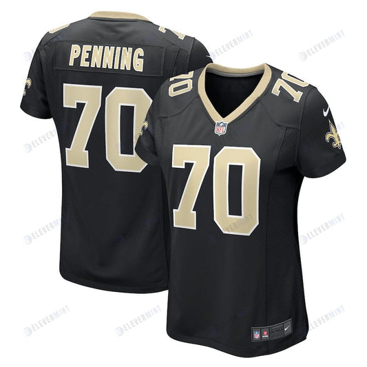 Trevor Penning 70 New Orleans Saints Women Game Jersey - Black