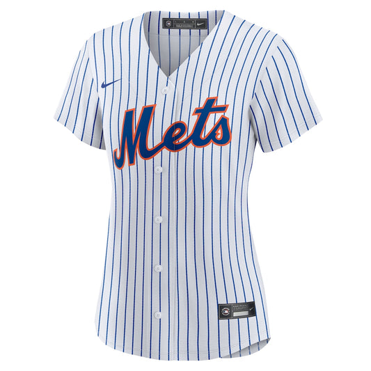 Women's  Nike Mets Home Replica Team Jersey - White