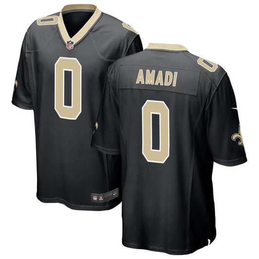 Ugo Amadi New Orleans Saints Nike Game Jersey - Black