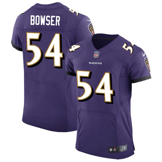 Tyus Bowser Baltimore Ravens Nike Speed Machine Elite Jersey - Purple