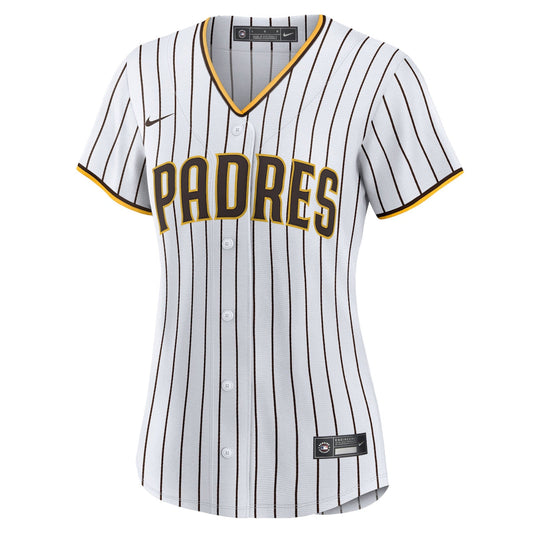 Women's Manny Machado Nike Padres Road Replica Jersey - White