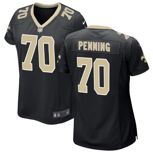 Trevor Penning New Orleans Saints Nike Women's Game Jersey - Black