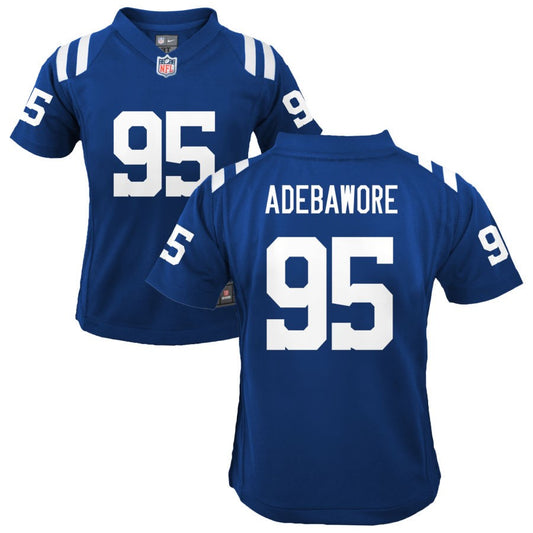 Adetomiwa Adebawore Nike Indianapolis Colts Youth Game Jersey - Royal